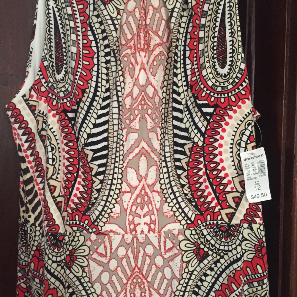 Dress barn dress new with tag never worn